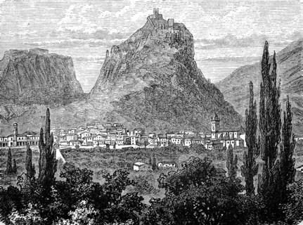 The Town Of Arco On Lake Garda