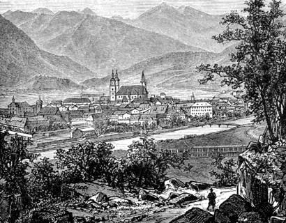 The City Of Brixen In South Tyrol