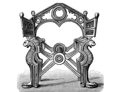 The Throne Of King Dagobert I