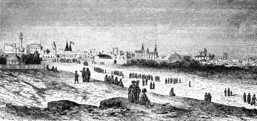 The Marina In Tunis In 1870