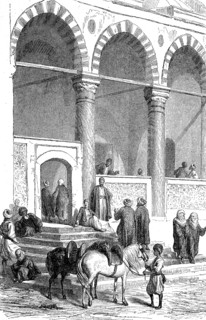 In Front Of A Mosque In Constantinople