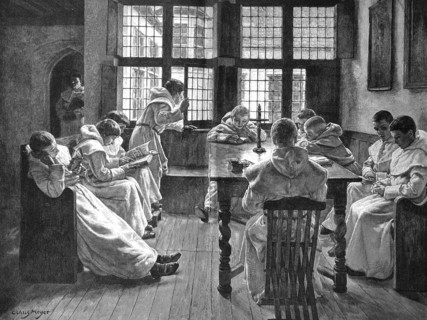 Novices In A Convent School