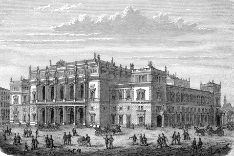 The New Stock Exchange In Vienna