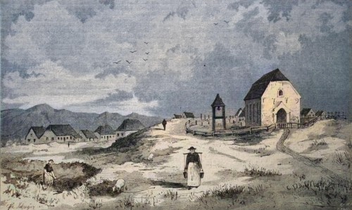 The Church And The Cemetery Of Juist