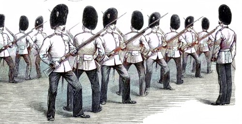 Bayonet Exercise At The Albert Hall