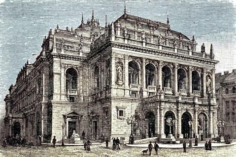 The Opera Building At Budapest