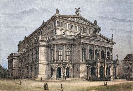 The Opera Building At Frankfurt