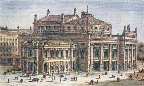 The Hofburg Theater At Vienna