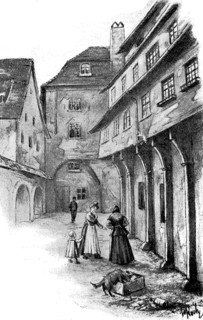 The Historic City Area Of Krögel In Berlin In 1895