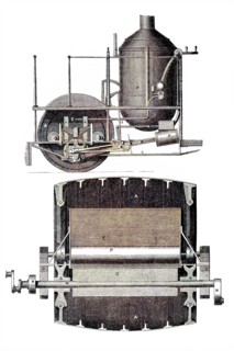 Construction Drawings Of The Steam Traction Engine By Simon Stevens
