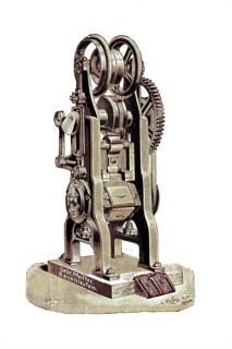 A Revolver Folding Tile Press By Gebr. Pfeiffer