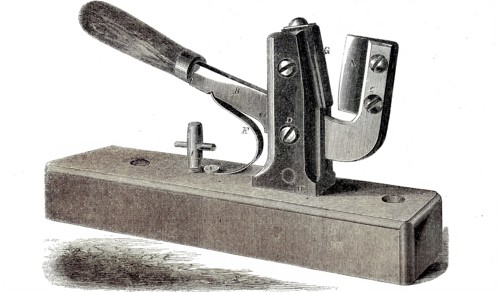 A Cutting Instrument For Graft Cuttings For Fruit Tree Refinement