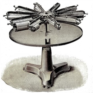 Illustration Of A Soldering Tongs By R. Karges From Braunschweig
