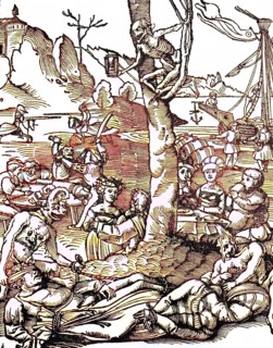 Allegory On The Consequences Of Excesses In Wine
