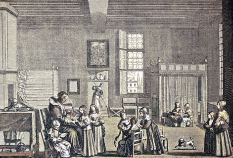 Girls' School In The 17Th Century