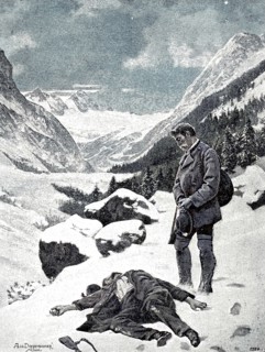 The End Of The Poachers. Hunter Has Provided A Poacher And Shot / The Poacher'S End. Hunter Caught And Shot A Poacher
