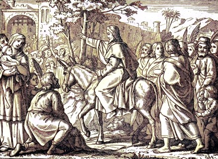 Jesus Entering Jerusalem / Jesus Entrance To Jerusalem