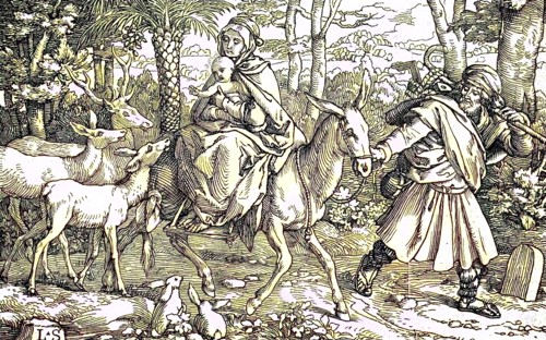 The Flight Into Egypt Is A Biblical Event Described In The Gospel Of Matthew
