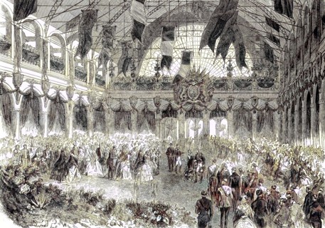 Arrival Of Queen Victoira Of England