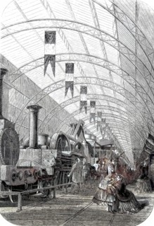 Train In The The Annexe In France In A Railway Station