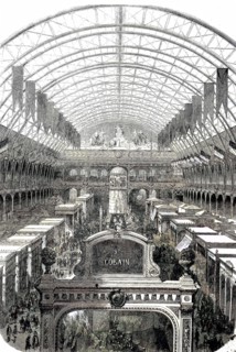 The Interior Of The Transept Of The Industrial Palace