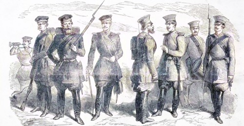 Various Was Uniforms