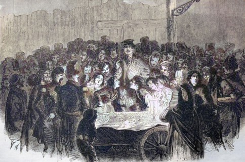 The Confectioner On The Place Maubert In Paris