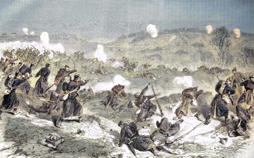 Expulsion Of The French From The Heights At Villiers By The 3Rd Battalion Of The Royal Saxon Infantry Regiment No.106 On November 30Th