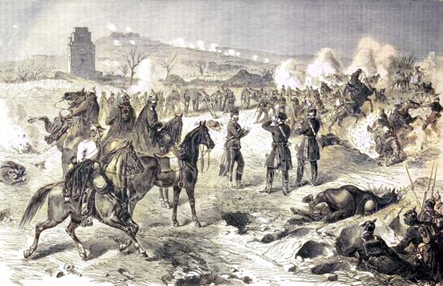 Defensive Action On The Mont-Valerien Near Paris On 19 January 1871