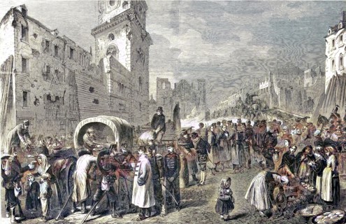 In The Marketplace Of Thionville