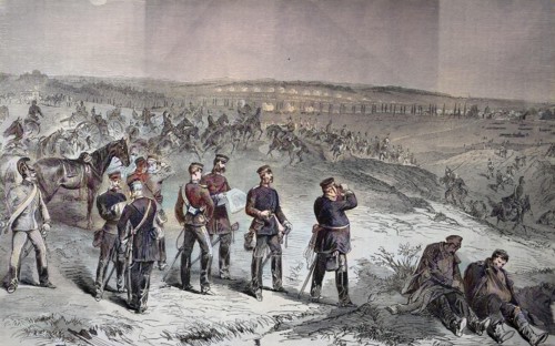 Attack Of The Saxons At Sainte-Marie-Aux-Chenes On 18 August