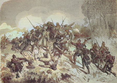 Capture Of Turcos By North German Riflemen