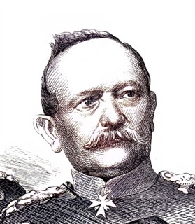 Portrait Of Eduard Friedrich Karl Von Fransecky