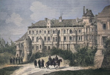The Royal Chateau De Blois Is Located In The Loir-Et-Cher Department In The Loire Valley