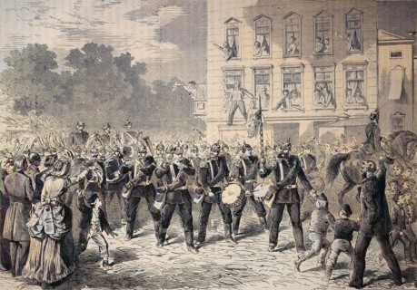 March Of The Emperor Alexander Guards Grenadier Regiment From Berlin