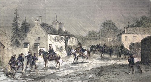Field Telegraph Works At Grand-Tremblay During The Change Of The Headquarters Of The Fourth Army