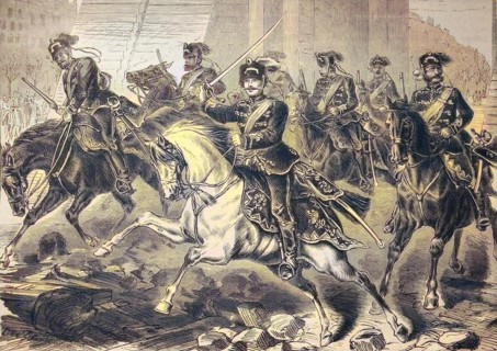The First German Soldiers In Paris On The Morning Of March 1