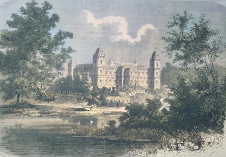 Castle Ferrieres At Paris