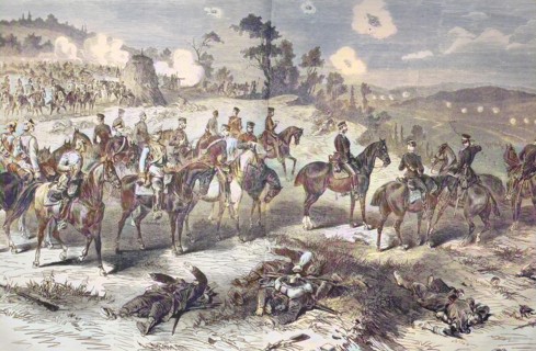 The Battle On The Evening Of August 30 At Beaumont