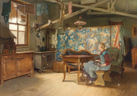 Peasant Interior