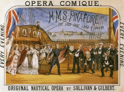 H.M.S. Pinafore Poster