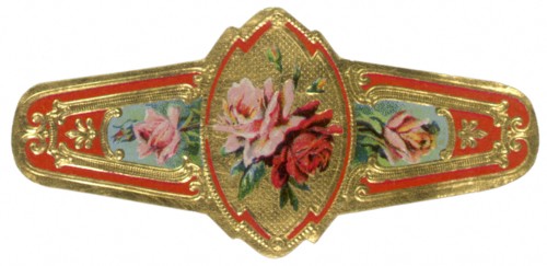 Roses on Cigar Band