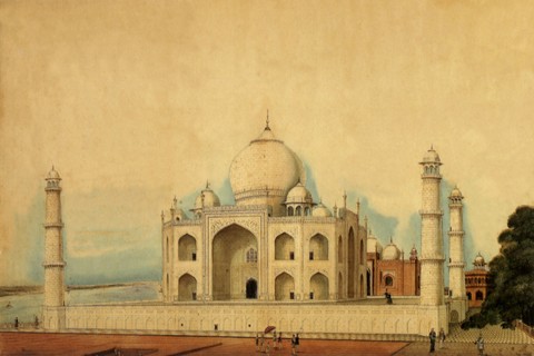 View of Taj Mahal