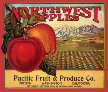 Northwest Apple Label