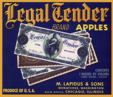 Legal Tender Label