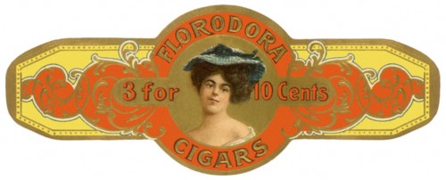 Woman, Hat Cigar Band