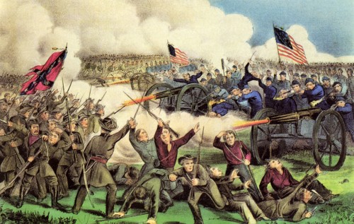 Civil War Battle.