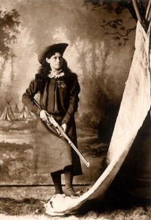 Annie Oakley.