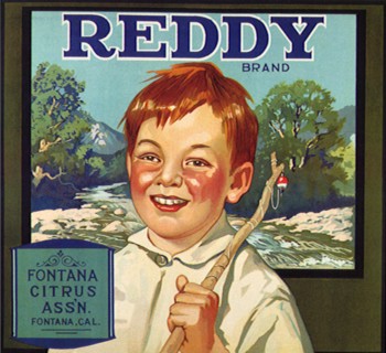 Boy Making Face.