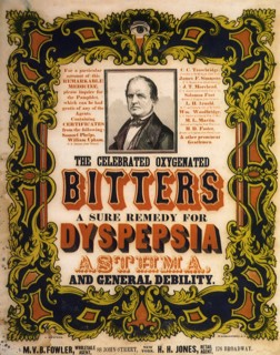 The Celebrated Oxygenated Bitters.